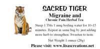 Migraine and Chronic Headache Herbal Tea Remedy
